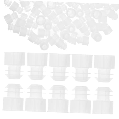 MAGICLULU 100 Stück Kunststoff Reagenzglasstopfen mit Flügeln Langlebige Auslaufsichere Verschlusskappen für Laborflaschen Kompatibel mit Verschiedenen Röhrchen für Laborexperimente und MAGICLULU 100 Stück Kunststoff Reagenzglasstopfen mit Flügeln Langlebige Auslaufsichere Verschlusskappen für Laborflaschen Kompatibel mit Verschiedenen Röhrchen für Laborexperimente und von MAGICLULU