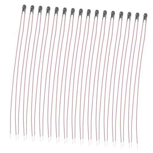MAGICLULU 100 Stück Ntc Thermistor Temperaturfühler Ersatz Temperatursensor mit Negativem Temperaturkoeffizienten für Heizgeräte Klimaanlagen Elektronische Thermometer von MAGICLULU
