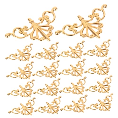 MAGICLULU 100 Stück Teiliges Kupfer Möbelapplikationen Dekorative Eck Onlays für Schränke Schubladen und Boxen Langlebige Verblassungsbeständige Kupferdeko für und Gewerberaum Einfache DIY MAGICLULU 100 Stück Teiliges Kupfer Möbelapplikationen Dekorative Eck Onlays für Schränke Schubladen und Boxen Langlebige Verblassungsbeständige Kupferdeko für und Gewerberaum Einfache DIY von MAGICLULU
