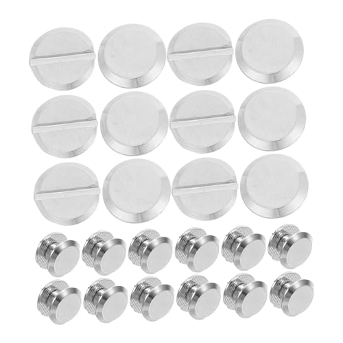 MAGICLULU 100 Stück Teiliges Metall Buchschrauben mit Mutter und Rivets Langlebig und Poliert für Diy Buchbindung Fotoalben Aktenordner Handtaschen Nieten Einfache Montage Professionelle MAGICLULU 100 Stück Teiliges Metall Buchschrauben mit Mutter und Rivets Langlebig und Poliert für Diy Buchbindung Fotoalben Aktenordner Handtaschen Nieten Einfache Montage Professionelle von MAGICLULU