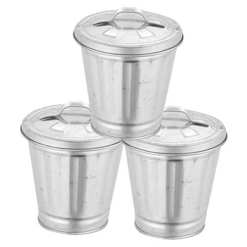 MAGICLULU 12 Stck Mini Tischabfalleimer mit Deckel Niedliche Kleine Müllbehälter und Blumentöpfe Vielseitig als Aufbewahrung und Dekoration für Büro und Zuhause Platzsparend und Langlebig MAGICLULU 12 Stck Mini Tischabfalleimer mit Deckel Niedliche Kleine Müllbehälter und Blumentöpfe Vielseitig als Aufbewahrung und Dekoration für Büro und Zuhause Platzsparend und Langlebig von MAGICLULU