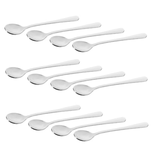 MAGICLULU 12stücke Edelstahl-rührlöffel Kleine Zuckerlöffel Für Gewürze Tee Eis Kaffee Dessert Espresso Zucker Milch Mit Kurzem Griff Verschleißfest Ergonomisches Design MAGICLULU 12stücke Edelstahl-rührlöffel Kleine Zuckerlöffel Für Gewürze Tee Eis Kaffee Dessert Espresso Zucker Milch Mit Kurzem Griff Verschleißfest Ergonomisches Design von MAGICLULU