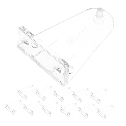 MAGICLULU 12 Stück Transparente Jalousie-halterungen Präzise Positionierung Sichere Befestigung Einfache Montage Vielseitig Geeignet für Roll Horizontale Fensterjalousien MAGICLULU 12 Stück Transparente Jalousie-halterungen Präzise Positionierung Sichere Befestigung Einfache Montage Vielseitig Geeignet für Roll Horizontale Fensterjalousien von MAGICLULU