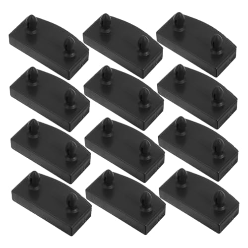 MAGICLULU 12St Schlafsofabrett Ersatz-Lattenroste quadratische Behälter universelle Lampenschirme Bettlattenhalter Bettgestell Clips Lattenroste aus Holz Bettlattenabdeckung Abs Black MAGICLULU 12St Schlafsofabrett Ersatz-Lattenroste quadratische Behälter universelle Lampenschirme Bettlattenhalter Bettgestell Clips Lattenroste aus Holz Bettlattenabdeckung Abs Black von MAGICLULU