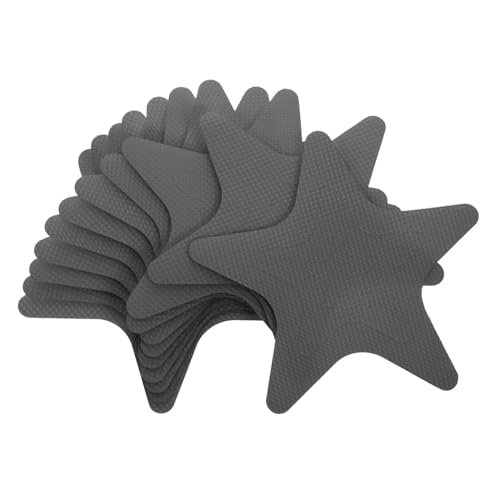 MAGICLULU 12stücke Sternform-Anti-rutsch-Aufkleber Für Badewanne Selbstklebend rutschfeste Badewannenaufkleber Für Junge Mädchen Und Senioren Badezimmerzubehör von MAGICLULU