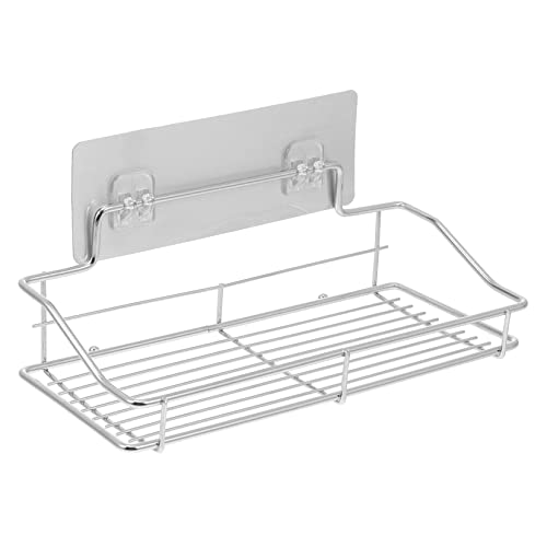 MAGICLULU Wandmontierter Badezimmer Küchenregal Bohrfreier Aufbewahrungsrack Für Duschgel Zahnbürsten Und Handtücher Design Für Trockene Umgebungen MAGICLULU Wandmontierter Badezimmer Küchenregal Bohrfreier Aufbewahrungsrack Für Duschgel Zahnbürsten Und Handtücher Design Für Trockene Umgebungen von MAGICLULU