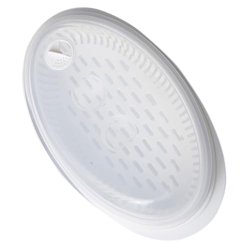 MAGICLULU 1Stück PP Dampfgarer für Deckel Mikrowellengeeignete Dampfplatte für Dumplings und Gedämpfte Gerichte und Langlebig von MAGICLULU