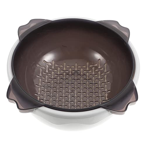 MAGICLULU 1stk Abtropfkorb Abflusskorb Spülbeckensieb Gemüsesieb Faltbare Seiher Sieb Pastasieb Frittierkochkorb Seiher Korb Mehlsieb Rührschüssel Salatsieb Teesieb Abnehmbar Doppelter Korb von MAGICLULU