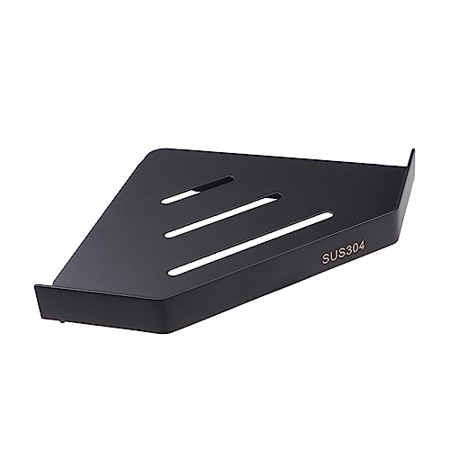 MAGICLULU 1pc Badezimmer Eckregal Edelstahl Wandmontage Einfach Zu Installieren Spart Platz Für Shampoo von MAGICLULU