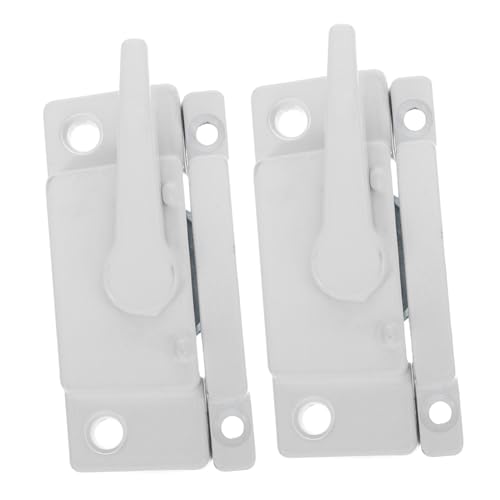 MAGICLULU 2 Paar Cam Sash Locks für Doppelkippfenster Sicherheitsverschluss für Vertikale und Horizontale Schiebefenster Langlebig und Anpassungsfähig von MAGICLULU