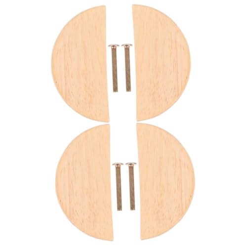 MAGICLULU 2 Paare Holzgriffe für Möbel Vintage Schrankgriff Einloch Design Kreative Schubladenpulls für Küchenschränke Vielseitig Einsetzbar und Langlebig für Individuelles Wohnen MAGICLULU 2 Paare Holzgriffe für Möbel Vintage Schrankgriff Einloch Design Kreative Schubladenpulls für Küchenschränke Vielseitig Einsetzbar und Langlebig für Individuelles Wohnen von MAGICLULU
