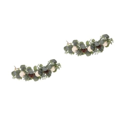 MAGICLULU 2 STK Halloween-kürbis-verzierung Halloween- Girlande Dekorationen Eukalyptus Halloween-wohndekoration Halloween-Requisiten Anlage Herbstdekoration Party Tücher Plastikblume MAGICLULU 2 STK Halloween-kürbis-verzierung Halloween- Girlande Dekorationen Eukalyptus Halloween-wohndekoration Halloween-Requisiten Anlage Herbstdekoration Party Tücher Plastikblume von MAGICLULU