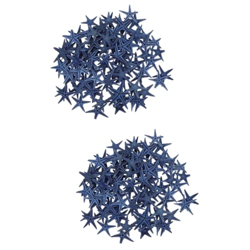 MAGICLULU 2 Sätze Star Fisheslandscaping Decor Aquariumpumpe Aquariumhahn Aufblasbare Sand Wiederverwendbare Wasserflasche Karaffe Null Tier Aquarium Meer Blau Natur 100 Stück * 2 von MAGICLULU
