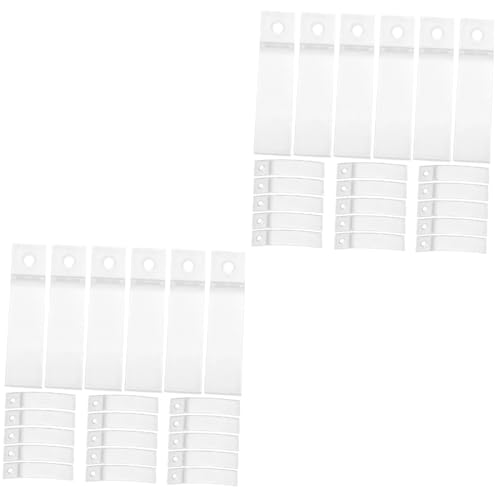 MAGICLULU 2 Sätze Transparenten Kunststoff Schubladenstopper rutschfeste Möbelpuffer Für Kommoden Für Küchenschränke Leicht Und Kompakt 100 Stück * 2 von MAGICLULU