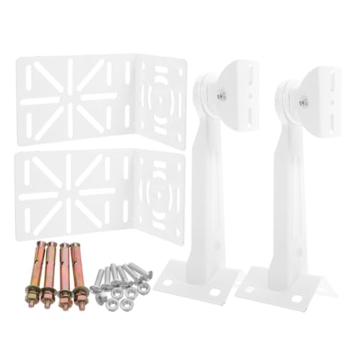 MAGICLULU 2 Sätze Verstärkte Überwachungskamera eckhalterung aus Stahl Verstellbarer Dome Kamera Wand Deckenhalter für Flexible Installation für Gewerbe und Außenbereiche MAGICLULU 2 Sätze Verstärkte Überwachungskamera eckhalterung aus Stahl Verstellbarer Dome Kamera Wand Deckenhalter für Flexible Installation für Gewerbe und Außenbereiche von MAGICLULU
