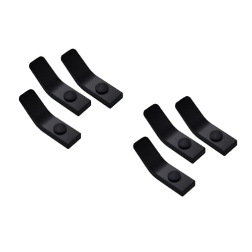 MAGICLULU 2 Sätze Wandhaken Aus Aluminium Schwarze Kleiderhaken Für Badezimmer Küche Und Wohnzimmer Multifunktionale Aufhängemöglichkeit Für Handtücher Taschen Und Rostfrei 3 Stück * 2 MAGICLULU 2 Sätze Wandhaken Aus Aluminium Schwarze Kleiderhaken Für Badezimmer Küche Und Wohnzimmer Multifunktionale Aufhängemöglichkeit Für Handtücher Taschen Und Rostfrei 3 Stück * 2 von MAGICLULU