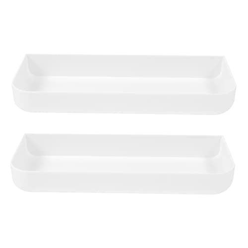 MAGICLULU 2 Sätze Wandregal Zweistufiger Badezimmer-Organizer Gestell Bad Organizer Badezimmerregale Groß Wandmontierte Regale Schlank Regale Zur Wandmontage Badezimmerdekor Weiß Pp MAGICLULU 2 Sätze Wandregal Zweistufiger Badezimmer-Organizer Gestell Bad Organizer Badezimmerregale Groß Wandmontierte Regale Schlank Regale Zur Wandmontage Badezimmerdekor Weiß Pp von MAGICLULU