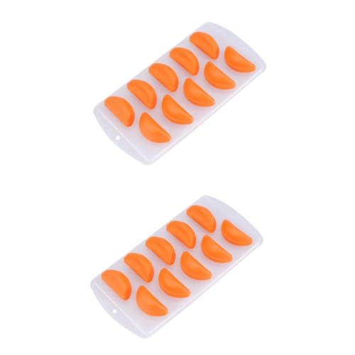 MAGICLULU 2 Sets Orangenform-formen Robuste Silikonschalen Antihaftbeschichtet für Selbstgemachte Eiswürfel 4 Stück MAGICLULU 2 Sets Orangenform-formen Robuste Silikonschalen Antihaftbeschichtet für Selbstgemachte Eiswürfel 4 Stück von MAGICLULU