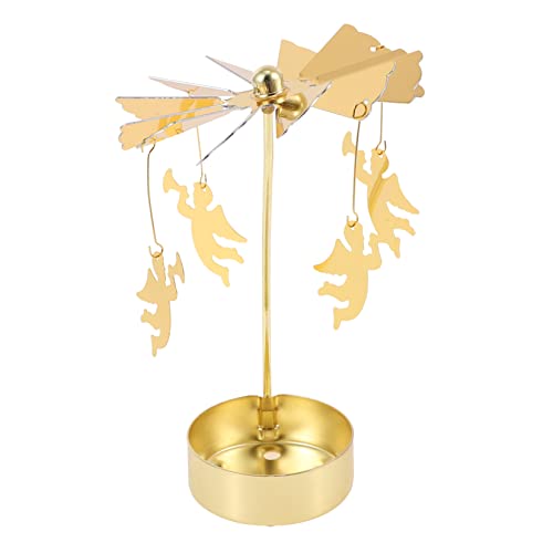 MAGICLULU 2 Stck Rotierender Kerzenhalter aus Stabiles Karussell Teelicht Leichte und Kompakte Dekoration für Weihnachten Hochzeit Valentinstag und Party Stabiler Kerzenständer für MAGICLULU 2 Stck Rotierender Kerzenhalter aus Stabiles Karussell Teelicht Leichte und Kompakte Dekoration für Weihnachten Hochzeit Valentinstag und Party Stabiler Kerzenständer für von MAGICLULU