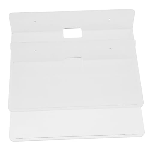 MAGICLULU 2stücke Kleines Regal Aus Kunststoff Durchsichtige Wandaufbewahrung Kleine Schweberegale Für Wand Schweberegal Zur Kabelaufbewahrung Hängeregale Für Blumentöpfe Lautsprecher von MAGICLULU