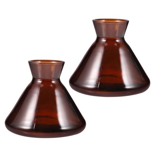 MAGICLULU 2 Stück Aromatherapie-Flasche Diffusorhalter für Badezimmer Home Duft Diffusor Aroma -Diffusorhalter Diffusor Leere Flasche Diffusor -Stickhalter Diffusorflaschen leer Glas Kaffee MAGICLULU 2 Stück Aromatherapie-Flasche Diffusorhalter für Badezimmer Home Duft Diffusor Aroma -Diffusorhalter Diffusor Leere Flasche Diffusor -Stickhalter Diffusorflaschen leer Glas Kaffee von MAGICLULU