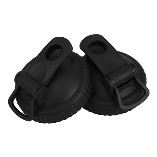 MAGICLULU 2 Stück Breiter Öffnung Einmachglasdeckel Auslaufsicherer Flip Cap für Heiße Getränke Wie Tee Kompatibel mit Gängigen Einmachgläsern für Zuhause von MAGICLULU