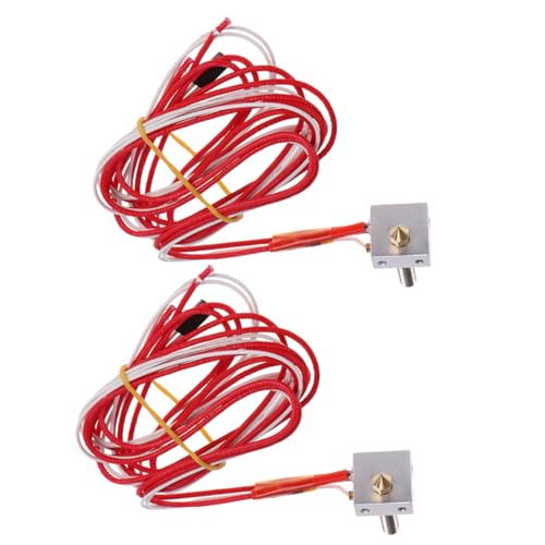 MAGICLULU 2 Stück Drucker Hotend Extruder Nozzle Kit Teilig und Einfache Installation Geeignet für Behebung von Ungleichmäßiger Extrusion und von MAGICLULU
