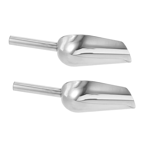 MAGICLULU 2 Stück Eisschaufel Ergonomische Küchenutensilien für Eis Mehl und Pommes Kratzfeste Kanten Langlebig und Praktisch für Buffet und Haustierfutter MAGICLULU 2 Stück Eisschaufel Ergonomische Küchenutensilien für Eis Mehl und Pommes Kratzfeste Kanten Langlebig und Praktisch für Buffet und Haustierfutter von MAGICLULU