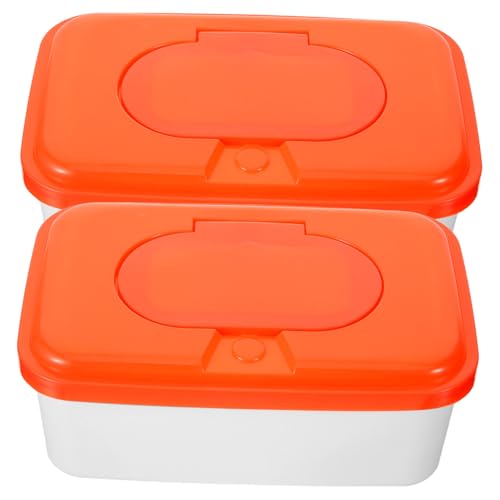 MAGICLULU 2 Stück Feuchttücher Spender aus Nachfüllbare Feuchttücherbox mit Deckel Kompakte Wipes Aufbewahrung für Wohnzimmer Badezimmer Babyzimmer Küche Praktische Zufällige Farbe MAGICLULU 2 Stück Feuchttücher Spender aus Nachfüllbare Feuchttücherbox mit Deckel Kompakte Wipes Aufbewahrung für Wohnzimmer Badezimmer Babyzimmer Küche Praktische Zufällige Farbe von MAGICLULU