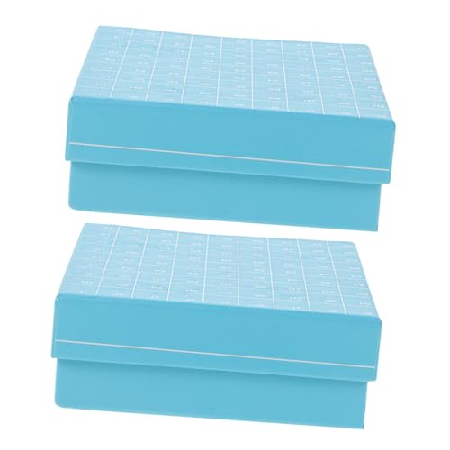MAGICLULU 2 Stück Gefrierrohr Aufbewahrungsbox aus Papier Fächer Mikrozentrifugenröhrchen Lagerhalter für Labor Probenorganisation Langlebig Umweltfreundlich MAGICLULU 2 Stück Gefrierrohr Aufbewahrungsbox aus Papier Fächer Mikrozentrifugenröhrchen Lagerhalter für Labor Probenorganisation Langlebig Umweltfreundlich von MAGICLULU