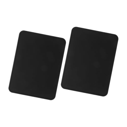 MAGICLULU 2 Stück Kaffeegepresstes Pad Espressomaschine Silikonmatte Für Kaffeemaschine Kaffeepad Kaffeemaschine Silikonmatte Stabiles Tamperpad Schwarz Silikon in Lebensmittelqualität von MAGICLULU
