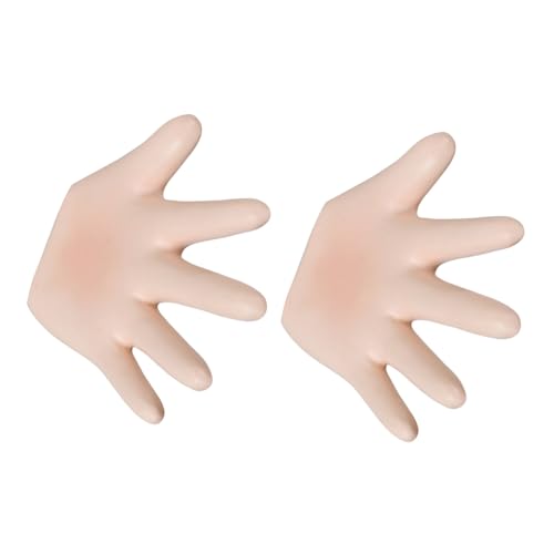 MAGICLULU 2 Stück Kreative Hand Geformte Wandregale aus Resin Dekorative Hand-skulpturen als Badezimmer-wandhaken Stilvolle Aufbewahrung und Ausstellungsregale für Modernen Wohnraum von MAGICLULU