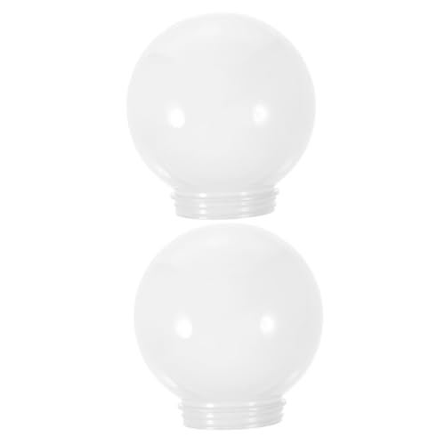 MAGICLULU 2 Stück Kugellampenschirm Kugelförmiger Ersatz Lampenschirm Ømm Lichtschutz für Außen Wandlampen Einfache Montage Leichtes Design für Garten und Zuhause MAGICLULU 2 Stück Kugellampenschirm Kugelförmiger Ersatz Lampenschirm Ømm Lichtschutz für Außen Wandlampen Einfache Montage Leichtes Design für Garten und Zuhause von MAGICLULU