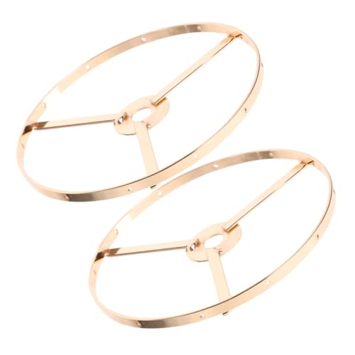MAGICLULU 2 Stück Lampenschirm Ring aus Robustem Drahtrahmen für DIY Lampenschirme Vintage Halter für Tisch und Hängelampen Stabile Form und Einfache Montage MAGICLULU 2 Stück Lampenschirm Ring aus Robustem Drahtrahmen für DIY Lampenschirme Vintage Halter für Tisch und Hängelampen Stabile Form und Einfache Montage von MAGICLULU
