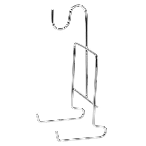 MAGICLULU 2 Stück Metall Kaffeetassenhalter Stabiler Mug Stand für Kaffee und Teetassen mit Untertasse Display Regal für Zuhause Theke Platzsparend und Langlebig Silberfarben von MAGICLULU