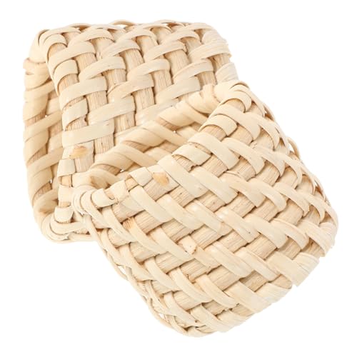 MAGICLULU 2 Stück Rattan Serviettenringe Handgefertigte Serviettenhalter für Rustikale Tischdekoration Vintage Tuchring für Hochzeiten und Feiern für Esszimmer und Familienfeiern MAGICLULU 2 Stück Rattan Serviettenringe Handgefertigte Serviettenhalter für Rustikale Tischdekoration Vintage Tuchring für Hochzeiten und Feiern für Esszimmer und Familienfeiern von MAGICLULU