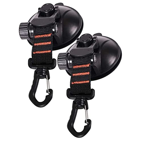 MAGICLULU 2 Stück Saugnapf Haken Vielseitige Wiederverwendbare Haken für Bad Küche und Outdoor Aktivitäten für Glatte Oberflächen Wie Fliesen Spiegel von MAGICLULU
