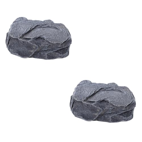 MAGICLULU 2 Stück Schlüsselkasten Aus Stein Schlüsselversteck Für Den Garten Versteckt Fake Rock Key Hider Code Felsen Im Freien Rock-schlüsselhalter Klein Außen Schlüssel Stein Harz MAGICLULU 2 Stück Schlüsselkasten Aus Stein Schlüsselversteck Für Den Garten Versteckt Fake Rock Key Hider Code Felsen Im Freien Rock-schlüsselhalter Klein Außen Schlüssel Stein Harz von MAGICLULU