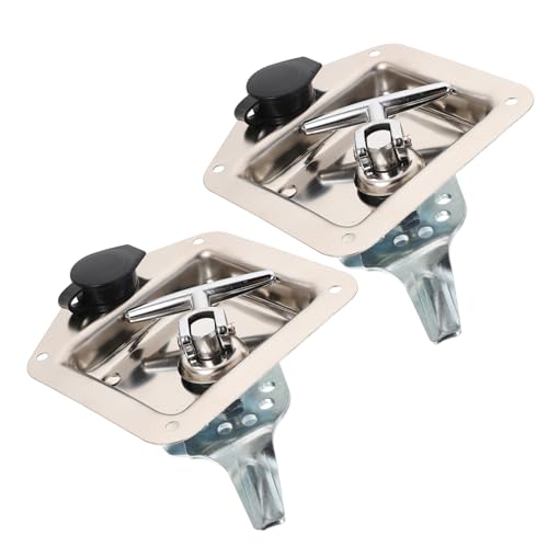 MAGICLULU 2 Stück T Griff Schloss Schweres Containerschloss Stahlschloss Für Lkw Werkzeugkasten Griffschloss Sattelauflieger Türschloss Nockenriegel Edelstahl Schlüssel MAGICLULU 2 Stück T Griff Schloss Schweres Containerschloss Stahlschloss Für Lkw Werkzeugkasten Griffschloss Sattelauflieger Türschloss Nockenriegel Edelstahl Schlüssel von MAGICLULU