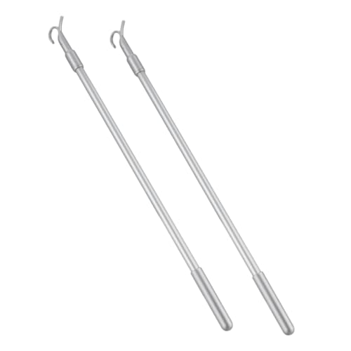 MAGICLULU 2 Stück Teiliges Aluminium Jalousie Lenker Ausziehbare Verdunkelungsstangen mit Haken Langlebig und Leicht Verstellbar für Fenster und Türen Installieren Robustes und Bürozubehör MAGICLULU 2 Stück Teiliges Aluminium Jalousie Lenker Ausziehbare Verdunkelungsstangen mit Haken Langlebig und Leicht Verstellbar für Fenster und Türen Installieren Robustes und Bürozubehör von MAGICLULU