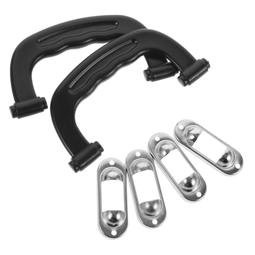 MAGICLULU 2 Stück Teiliges Koffergriff aus Robustem Kunststoff und Metall Stabile Ersatzgriff für Gepäck Reisekoffer Werkzeugkoffer und Boxen Universeller Griff für Einfachen Austausch und von MAGICLULU