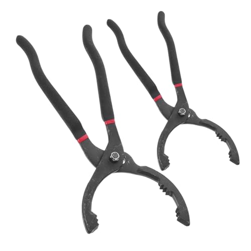 MAGICLULU 2 Stück Teiliges Ölfilter-werkzeug Verstellbare Ölfilterzange mit Rutschfestem Griff Ergonomisch Sicherer Halt für Auto Suv Lkw Ölfilterwechsel Schnell und Einsetzbar MAGICLULU 2 Stück Teiliges Ölfilter-werkzeug Verstellbare Ölfilterzange mit Rutschfestem Griff Ergonomisch Sicherer Halt für Auto Suv Lkw Ölfilterwechsel Schnell und Einsetzbar von MAGICLULU