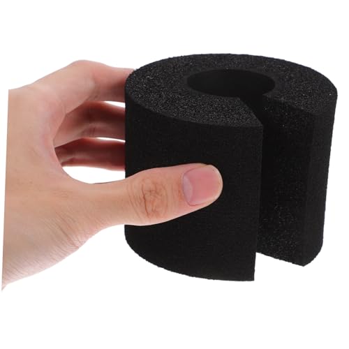 MAGICLULU 2 Stück Türklemmschutz aus Schaumstoff Fingerklemmsicherer Türstopper ohne Bohren Geräuschdämpfend Vielseitig für Türen Fenster und Schränke Schwarzer Türkantenschutz von MAGICLULU