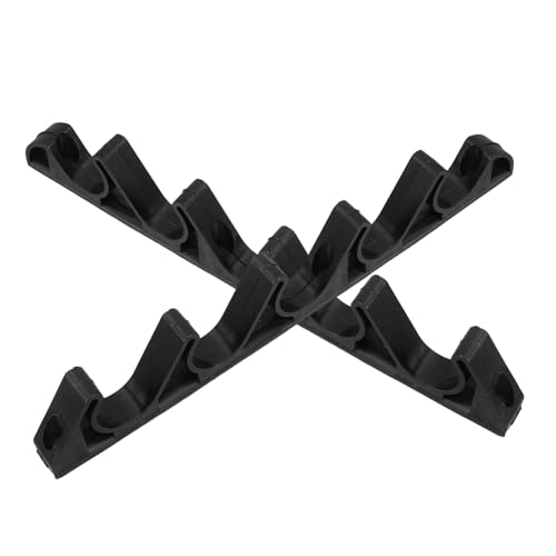 MAGICLULU 2 Stück Verstellbare Outdoor Lounge Stuhl Verbindung aus Robustem Kunststoff Teiliges Fach Einstellbarer Gartenmöbel Halter für Balkon Terrasse und Rasenliegen von MAGICLULU