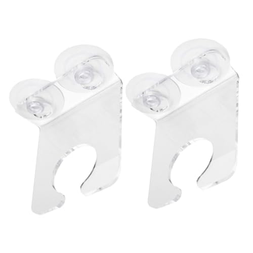 MAGICLULU 2 Stück Weinglas Halterung mit Saugnäpfen Transparente Weinglasablage für Badewanne für Entspanntes während des von MAGICLULU