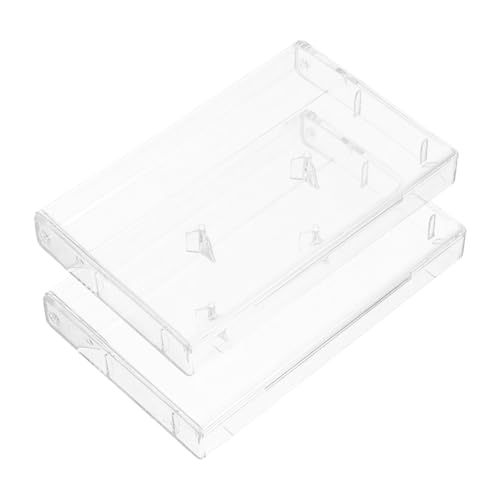 MAGICLULU 2 Stücke Band-aufbewahrungsbox Klare Bandverpackung P.s Transparent von MAGICLULU
