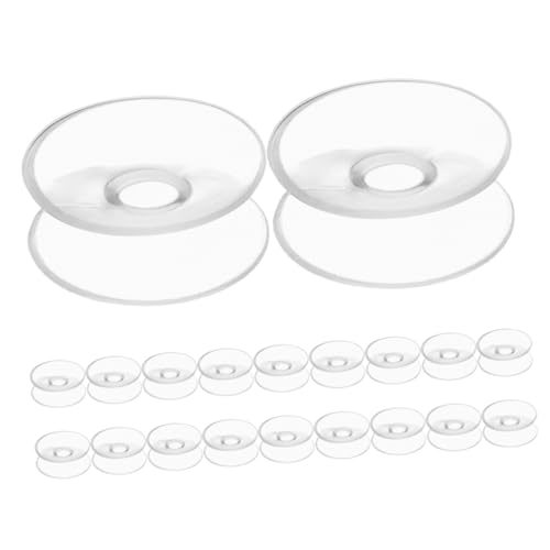 MAGICLULU 20 Stück Doppelseitige Transparente Saugnäpfe Starke Saugpads für Fliesen Fenster und Installieren Wiederverwendbar und Haftend Vielseitig Einsetzbar MAGICLULU 20 Stück Doppelseitige Transparente Saugnäpfe Starke Saugpads für Fliesen Fenster und Installieren Wiederverwendbar und Haftend Vielseitig Einsetzbar von MAGICLULU