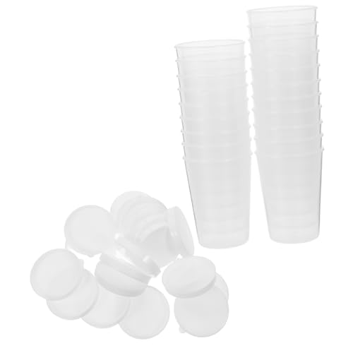 MAGICLULU 20 Stück Messbecher Mit Deckel Labormessungstassen Probenfläschchen Probenbecher Mit Deckel Messbecher Für Flüssigkeiten Pinkentbecher Werkzeug Messen Probenflaschen Plastik MAGICLULU 20 Stück Messbecher Mit Deckel Labormessungstassen Probenfläschchen Probenbecher Mit Deckel Messbecher Für Flüssigkeiten Pinkentbecher Werkzeug Messen Probenflaschen Plastik von MAGICLULU