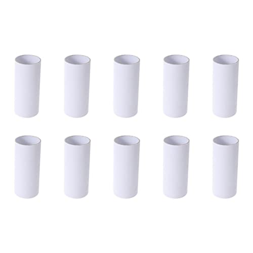 MAGICLULU 20stücke Bastelrollen Papprollen Für Kreative Diy-projekte Weiß Höhe Für Kindergarten Und Kunstunterricht von MAGICLULU