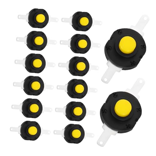 MAGICLULU 20 Stück Selbstverriegelnde Druckknopf Schalter für Taschenlampen Kompakte Mikroschalter für DIY Reparaturen Langlebig und Benutzerfreundlich MAGICLULU 20 Stück Selbstverriegelnde Druckknopf Schalter für Taschenlampen Kompakte Mikroschalter für DIY Reparaturen Langlebig und Benutzerfreundlich von MAGICLULU